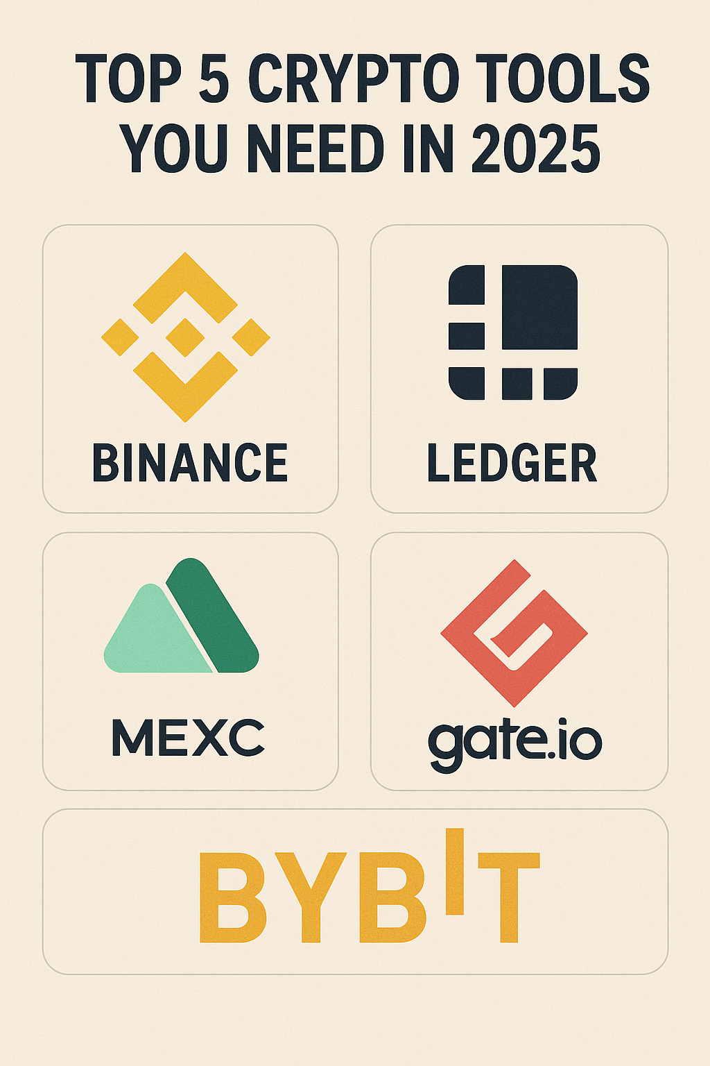 Top 5 crypto tools