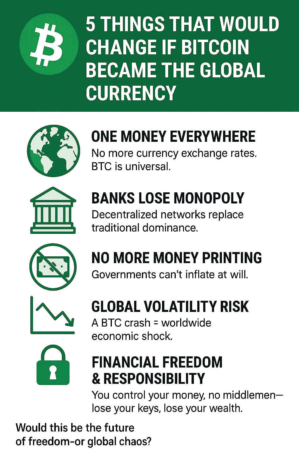 Bitcoin as global currency